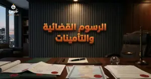 صورة توضيحية حول قانون الرسوم القضائية والتأمينات في سوريا — مكتب غرس القانوني