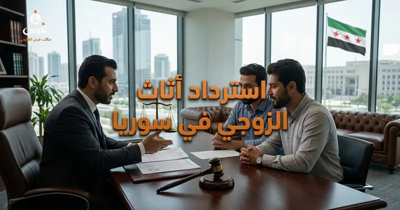 أحكام وحقوق الزوجة في استرداد أثاث بيت الزوجية في القانون السوري 2026