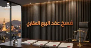 صورة توضيحية حول فسخ عقد البيع العقاري في القانون السوري — مكتب غرس القانوني