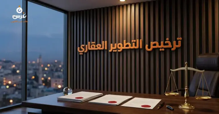 صورة توضيحية حول ترخيص شركات التطوير العقاري في سوريا — مكتب غرس القانوني