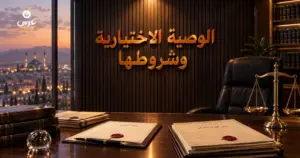 صورة توضيحية حول الوصية الاختيارية في القانون السوري — مكتب غرس القانوني