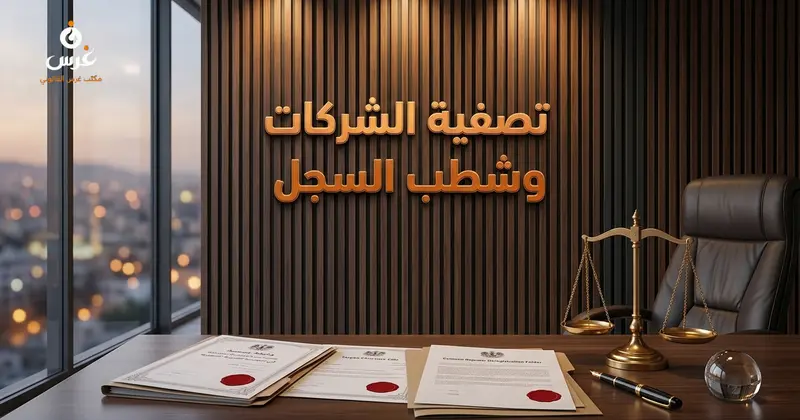 تصفية الشركة وشطب السجل التجاري في سوريا 2026 | غرس