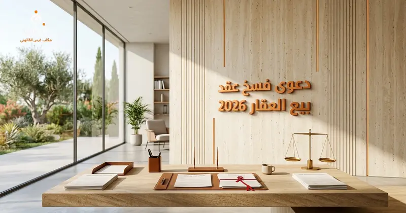 دعوى فسخ عقد بيع العقار في القانون السوري 2026 وشروط قبولها